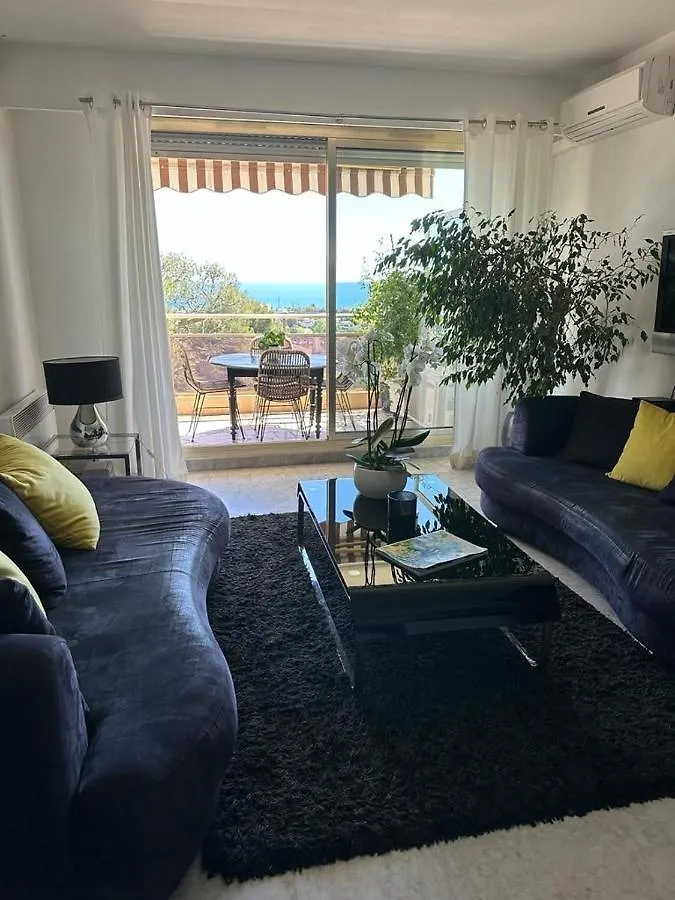 Bel Appartement Avec Vue Mer Villeneuve-Loubet Apartment